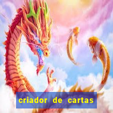 criador de cartas de pokemon